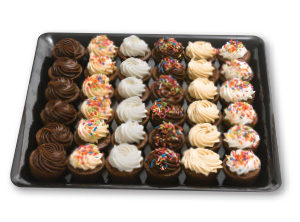 brownie party tray prepared by stauffers fresh foods