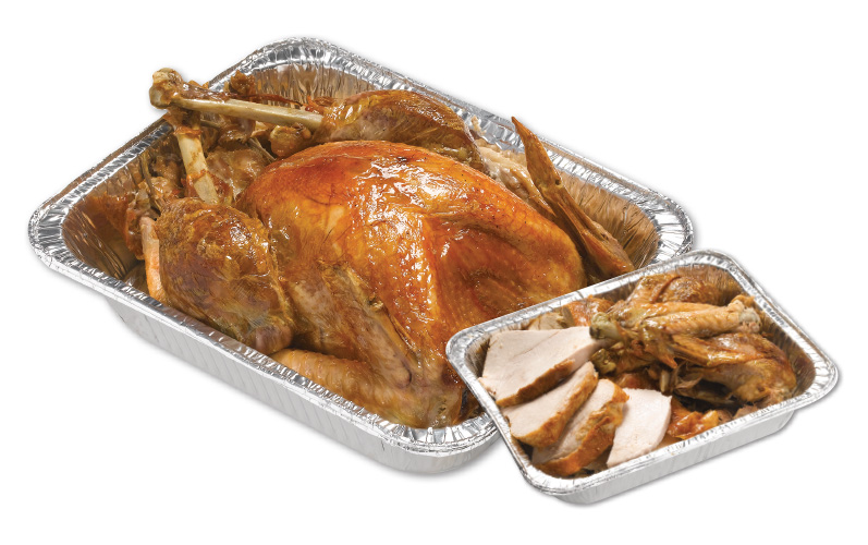 order locally roasted turkey trays from stauffers meat shop