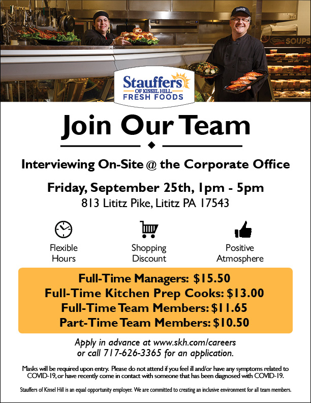 job fair at corporate office september 25 info