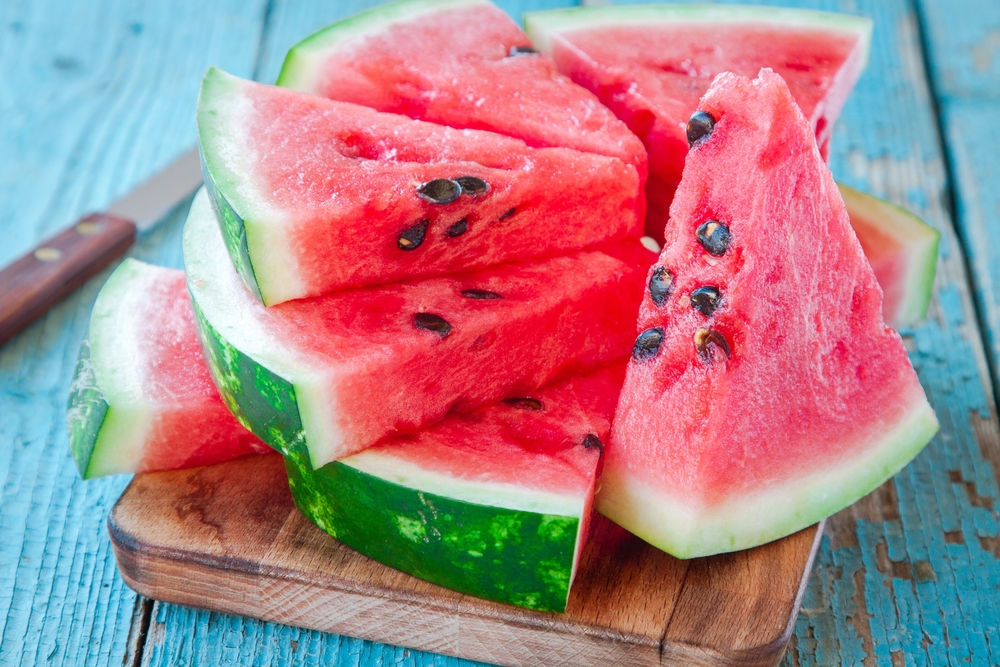 Watermelon is a juicy and delicious summer BBQ side.