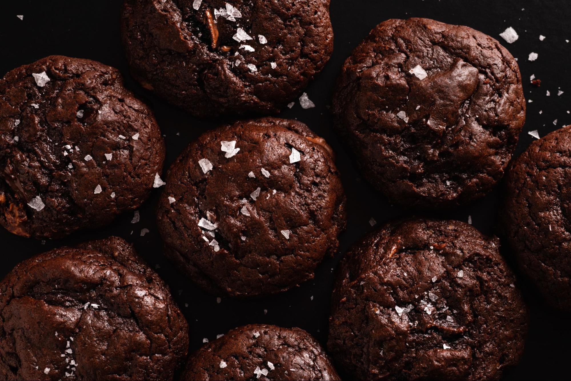 Salted brownie cookies are one of the best Christmas cookie recipes