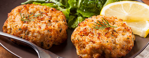 seafood cakes