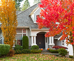 fall house