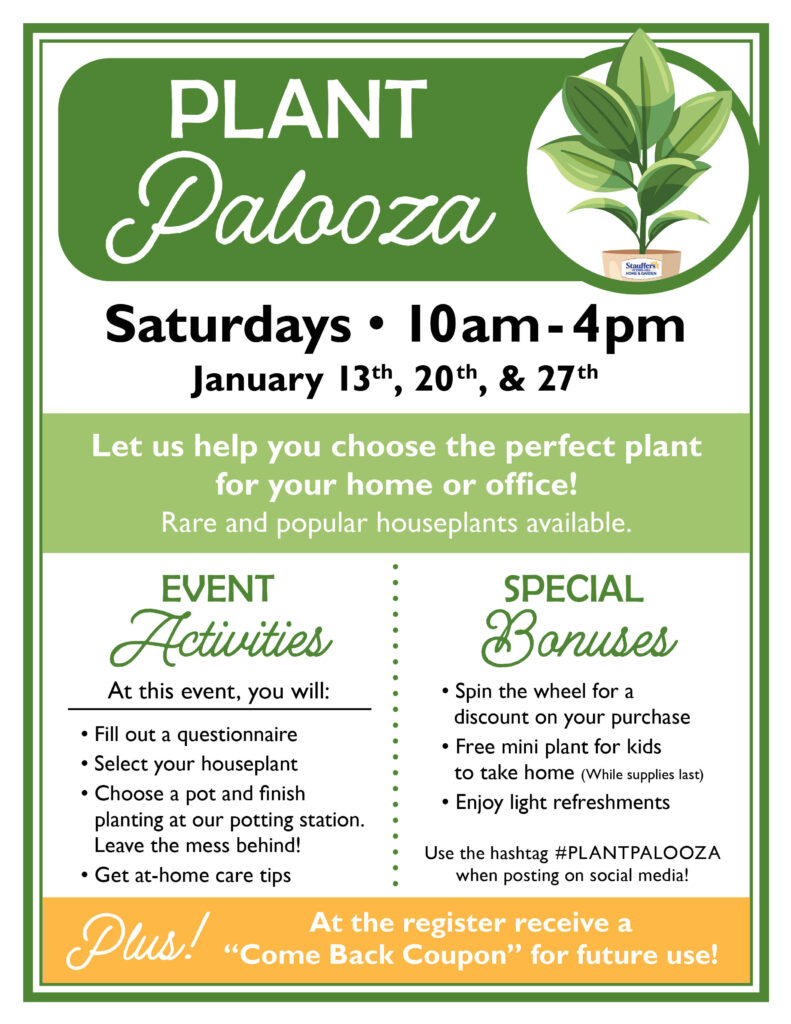 Plant palooza events