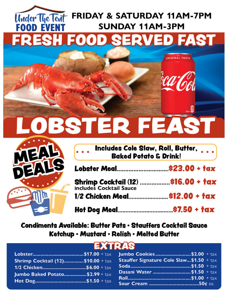 8.5x11 UTT Menus 2026 Lobster Feast