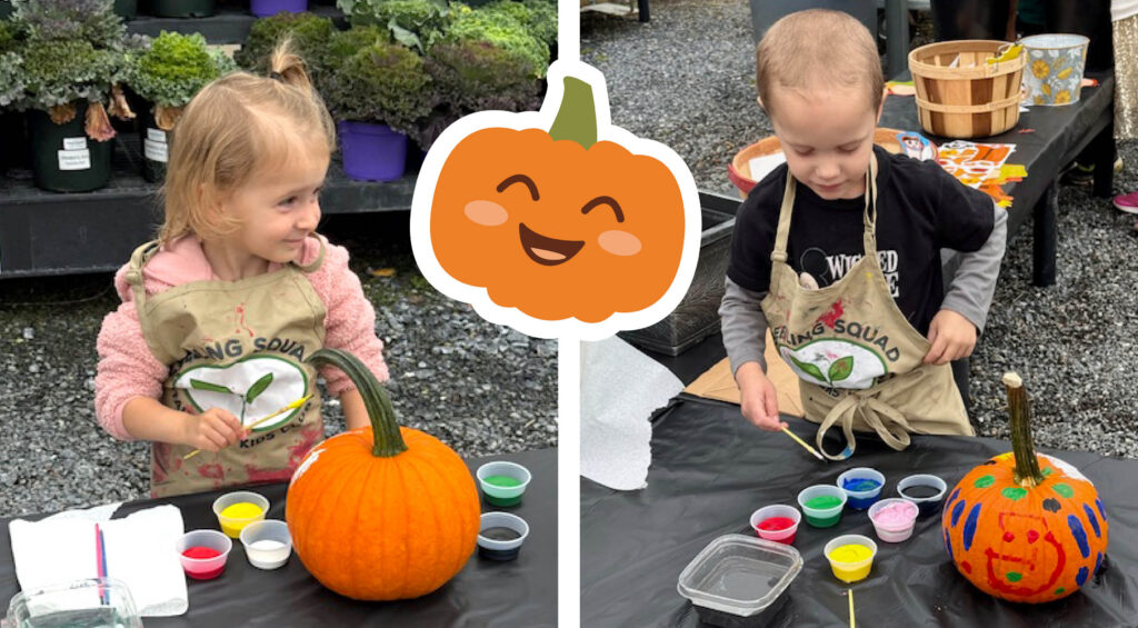 pumpkin painting event