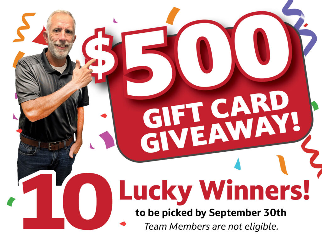 1up 500 dollar Giveaway visual only